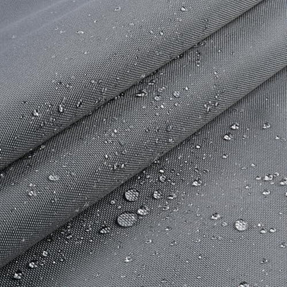 Marine Waterproof Canvas Fabric 60"×40" 600D PU Backing Gray - color: Gray, size: 60" Wide by 40"
