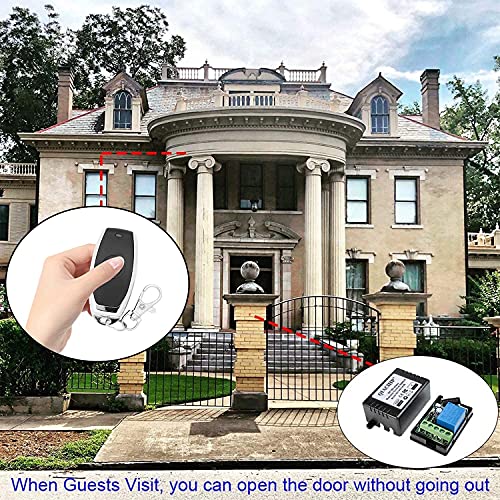 DC 12V 1CH RF Wireless Relay Module Remote Control Momentary Switch - color: 1relays(Updated)