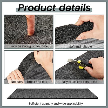Ramede 54 X 16 X 0.5 Inch Polyethylene Foam Sheet for Gun Case - size: 54 x 16 x 0.5 Inch