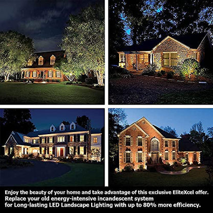 TerraVista 16W Zero Glare Outdoor Security Flood Light Backyard Lights, 1PK