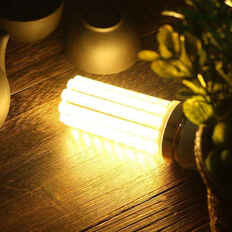 12W LED Corn Light Bulb - Equivalent 100W Incandescent, 1200LM, E26 Base Warm White 3000K Non-Dimmable, 4-Pack - color: 12w Warm White 4 Pack