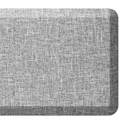 Anti Slip 3/4 inchs Anti Fatigue Kitchen Floor Mat, Ergonomic Comfort Standing Mat, Waterproof Kitchen Runner for Home, Kitchen, Office, Laundry, Garage (Light Gray, 20" x 32" -0.75") - size: 32"L x 20"W x 0.8"Th