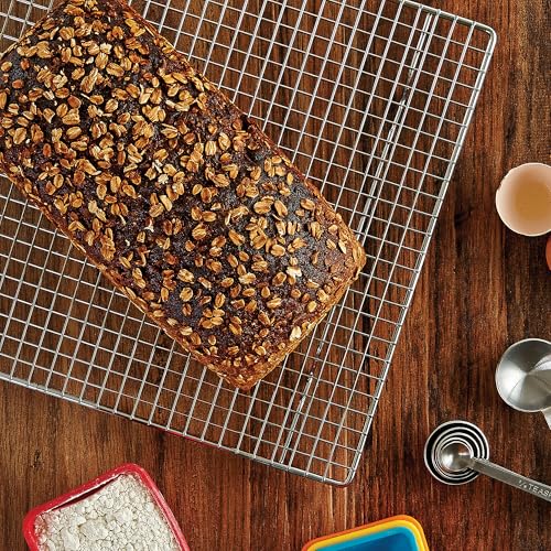 Mrs. Anderson’s Baking Professional Half Sheet Baking and Cooling Rack, 16.5 x 11.75-Inches, Set of 2 - size: Half Sheet, Set/2, 11.75 x 16.5-Inch