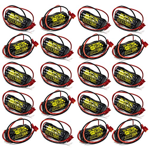 (20 Pack ELB1P201N2 ELB-1P201N2 Lithonia ELB1P2901N ELB0320 ELB-03204/5A 1.2v 1200mah Ni-CD NiCD Exit Sign Emergency Light Ni-CD Battery Replacement NiCad - size: 20 Pack