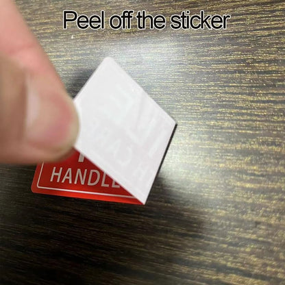 3 x 1 Inch Handle with Care 120 Fragile Stickers Per Roll, Fragile Handle with Care Stickers for Glassware Electronics, E-Commerce Seller Logistics Carrier Package Protection
