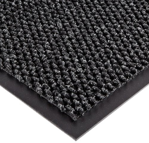 Notrax-136S0048 Carpeted Runner, Charcoal, 4ft. x 8ft. - color: Charcoal, size: 8" x 4" (Rectangular)