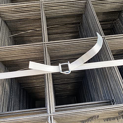 Heavy Duty Galvanized Wire Buckle for 1/2" Width Cord Strapping (Pack of 100)-Wire Buckles with Galvanized Coating - size: 1/2" Galvanized, style: 100 Pack