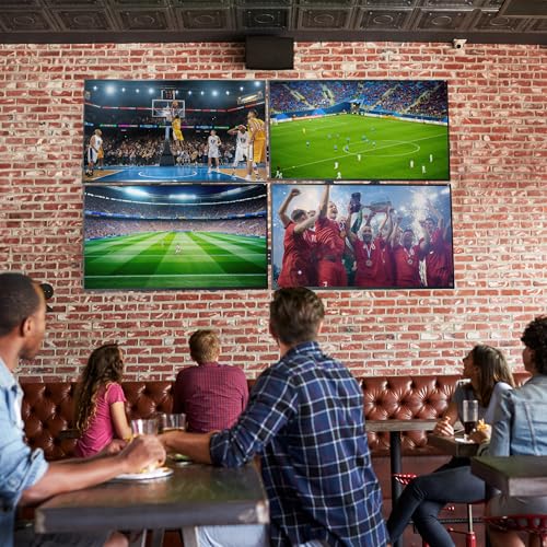 VIVO Black Pop-Out 2x2 Video Wall Mount for 37-65 in TVs, MOUNT-VW65-4 - size: 37" to 65" TVs, style: 2x2 mount