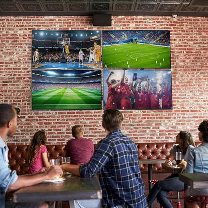 VIVO Black Pop-Out 2x2 Video Wall Mount for 37-65 in TVs, MOUNT-VW65-4 - size: 37" to 65" TVs, style: 2x2 mount