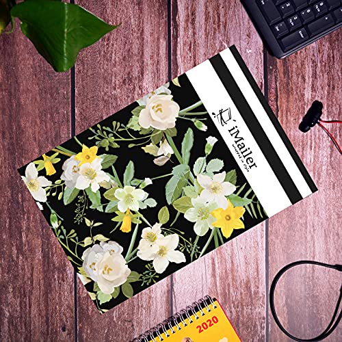 iMailer-10" x 13"(100pcs) Poly Mailer Mailing Shipping Black Flower Envelope Package Bags-Self Seal… - color: Black Flower, size: 10" x 13"