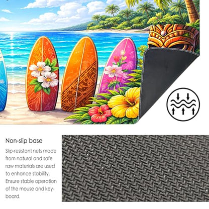 Nuxovilar Large Gaming Mouse Pad Desk Mat, 15.7x35.4 Inches Polyester - color: Mi08294