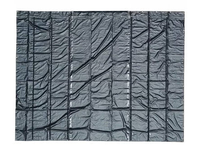 Mytee Products 20' x 30' Flatbed Trailer Steel Tarp with 6 FT Drop - Heavy Duty Black 18 Oz Vinyl Waterproof Tarp for Truck/Trailers to Protect Cargo from Wind, Rain, Snow and Sun - size: 20' x 30' (6' Drop)