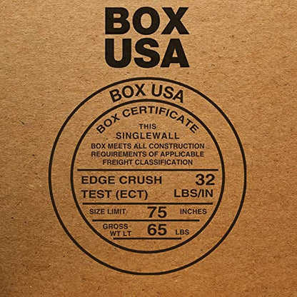 BOX USA Shipping Boxes Small 12.125"L x 9.25"W x 4"H | Corrugated Cardboard Box for Packing, Moving and Storage (Pack of 50) - size: 12 1/8 x 9 1/4 x 4