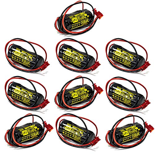 (10 Pack ELB-1P201N2 Lithonia ELB0320 ELB-0320 ELB1P201N2 ELB1P2901N 4/5A 1.2v 1200mah Ni-CD NiCD Exit Sign Emergency Light Ni-CD Battery Replacement NiCad - size: 10 Pack